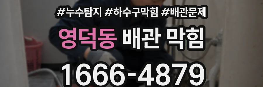 영덕동 배관 막힘