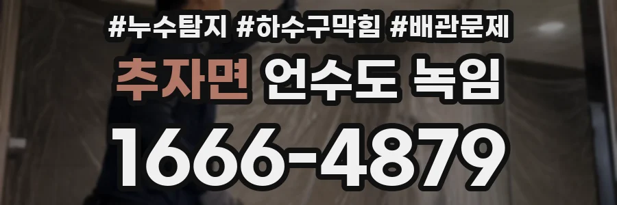 추자면 언수도 녹임