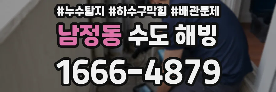 남정동 수도 해빙