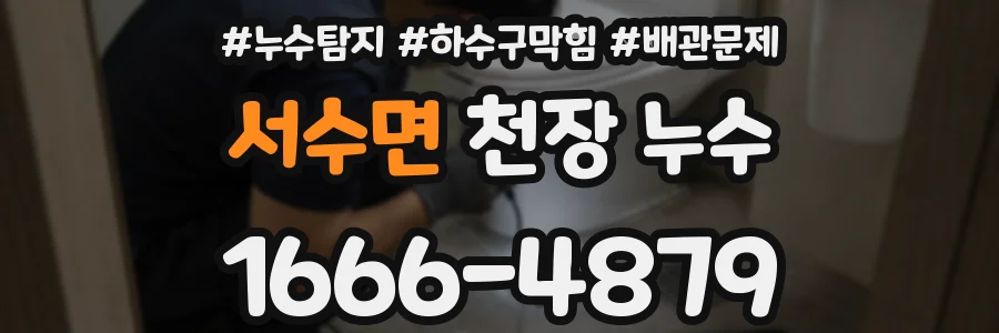 서수면 천장 누수