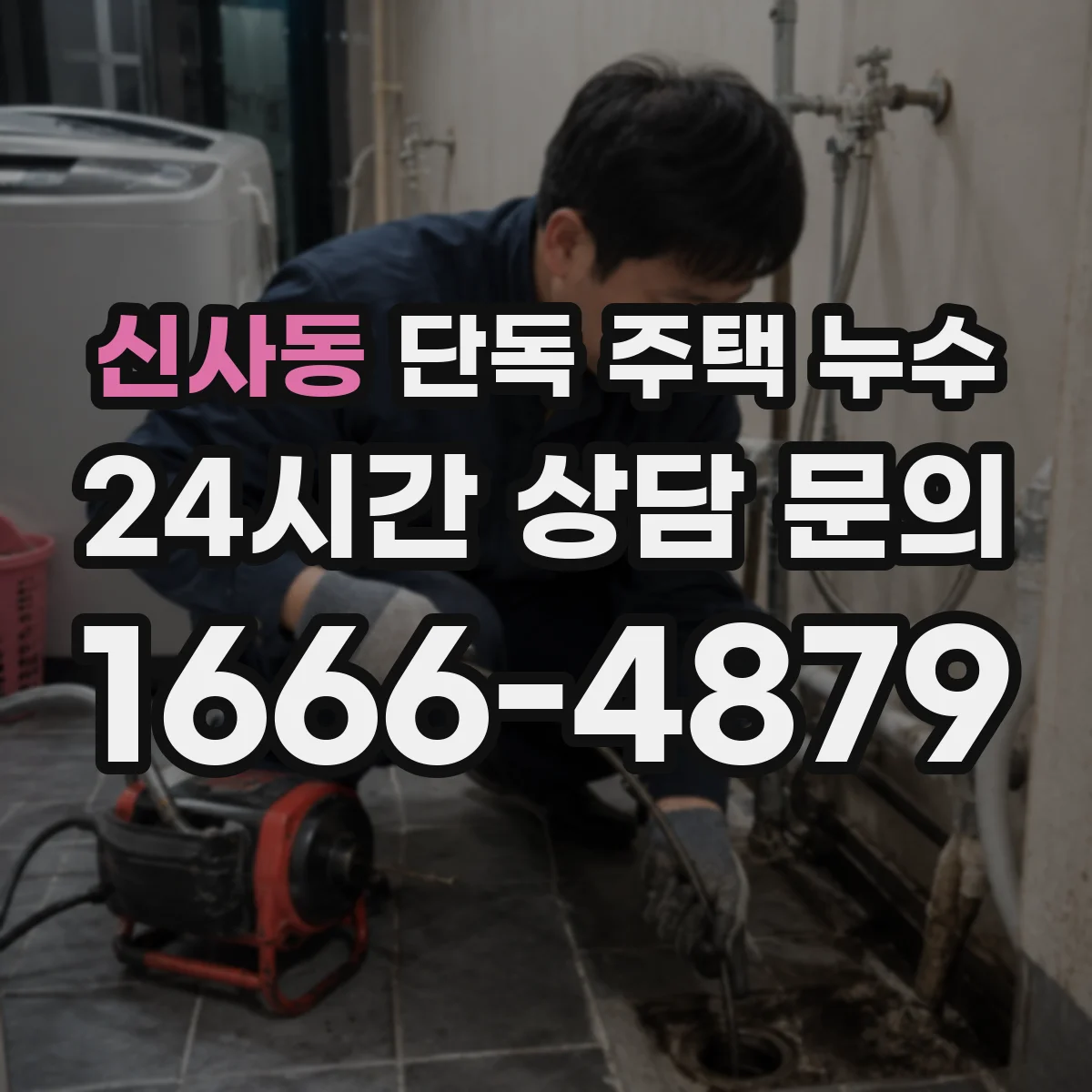 신사동 단독 주택 누수