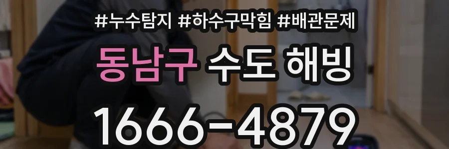 동남구 수도 해빙