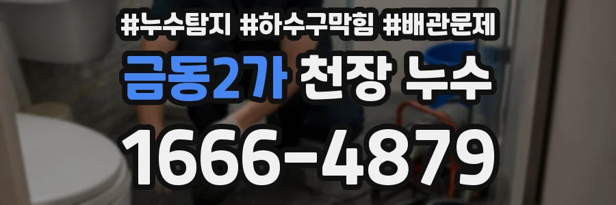 금동2가 천장 누수