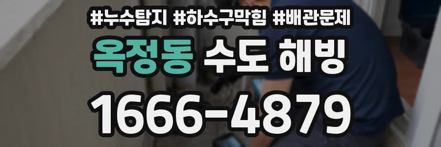 옥정동 수도 해빙