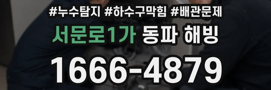 서문로1가 동파 해빙