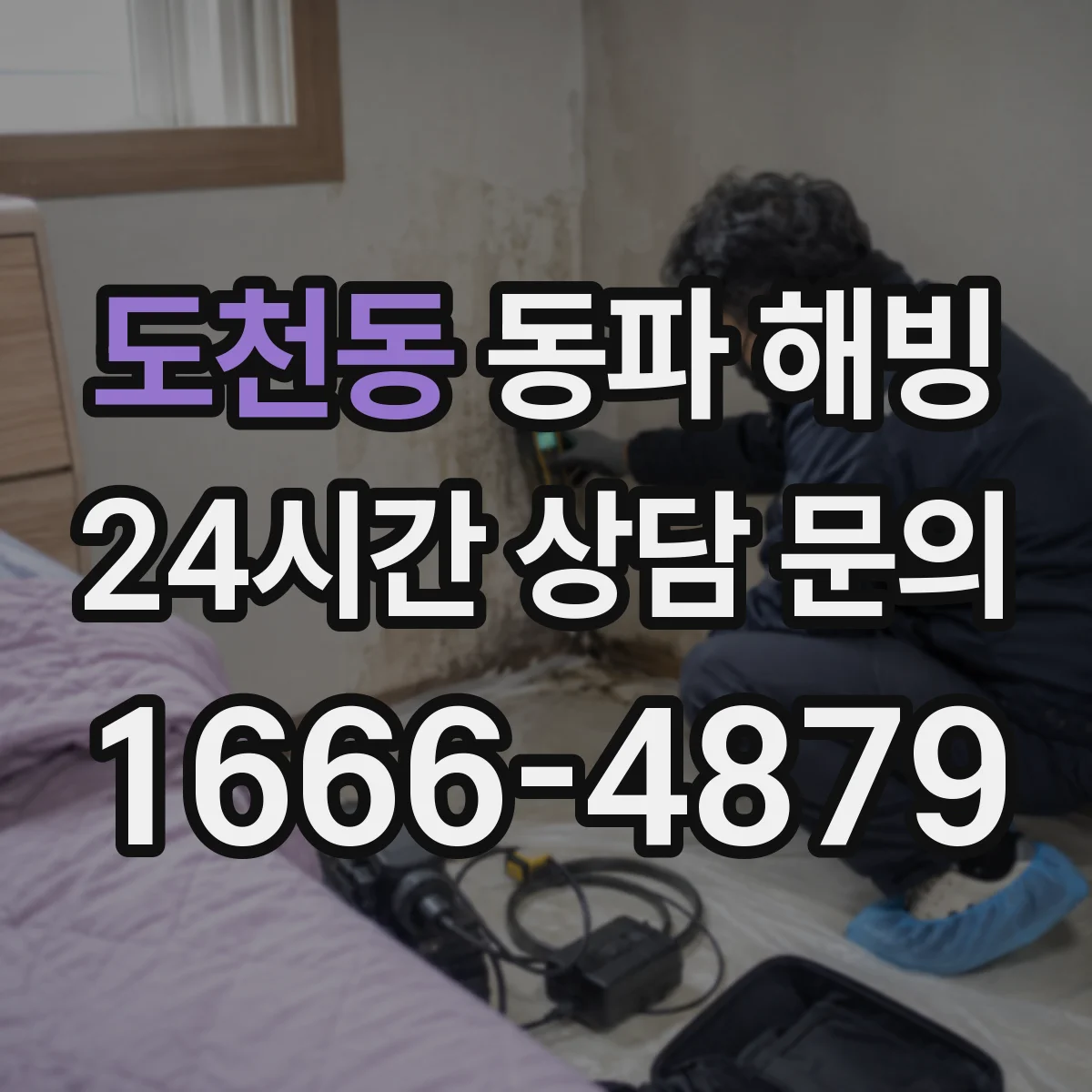 도천동 동파 해빙