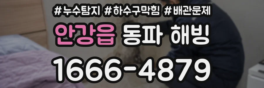 안강읍 동파 해빙