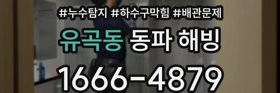 유곡동 동파 해빙