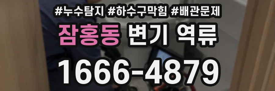 잠홍동 변기 역류