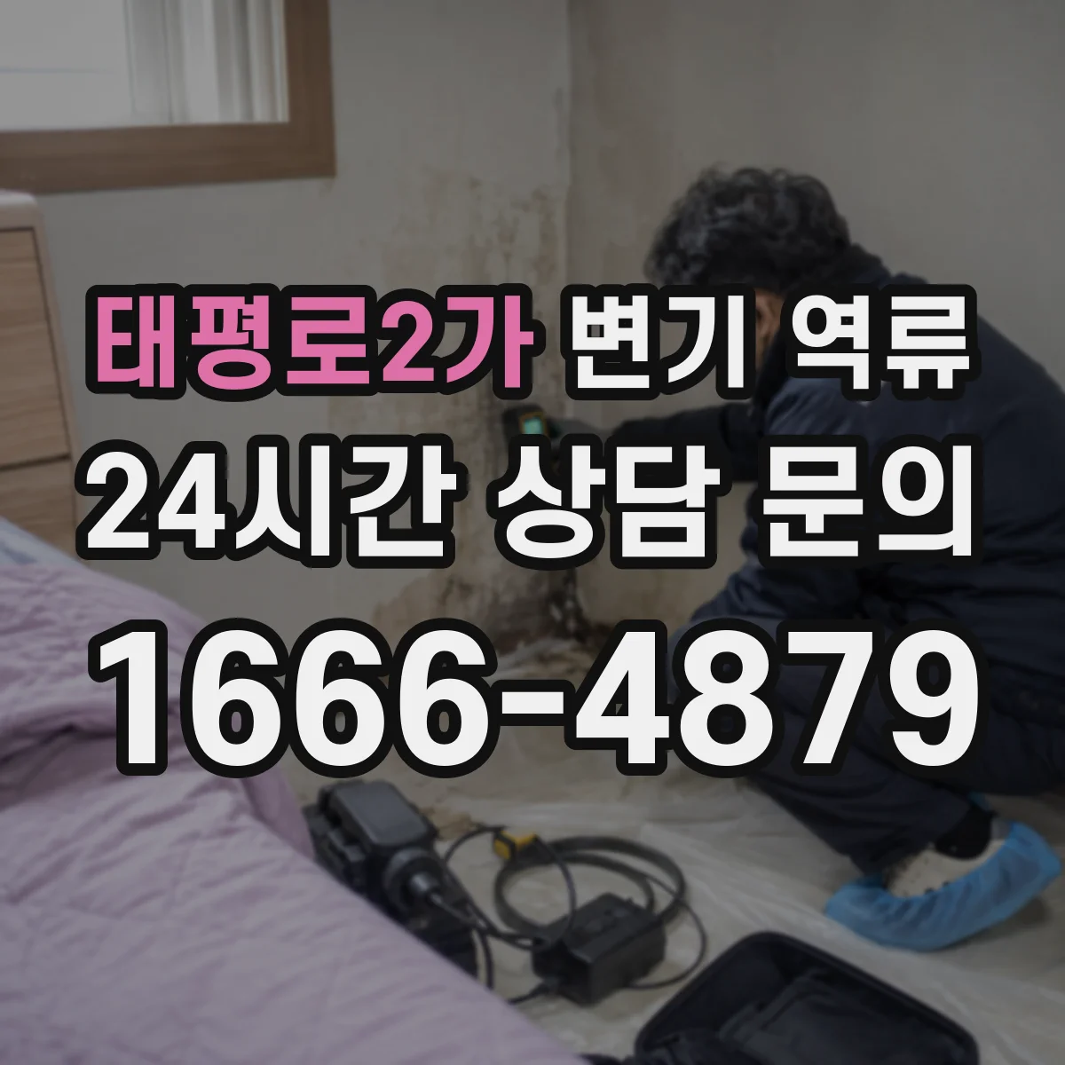 태평로2가 변기 역류