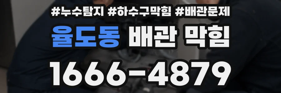 율도동 배관 막힘
