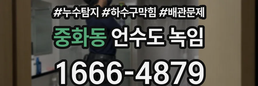 중화동 언수도 녹임