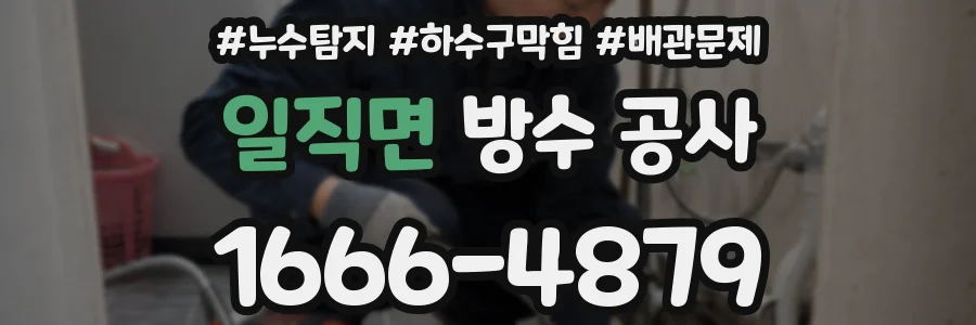 일직면 방수 공사