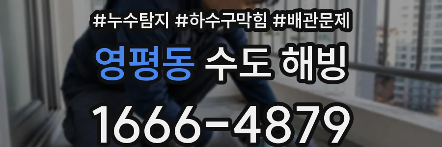 영평동 수도 해빙
