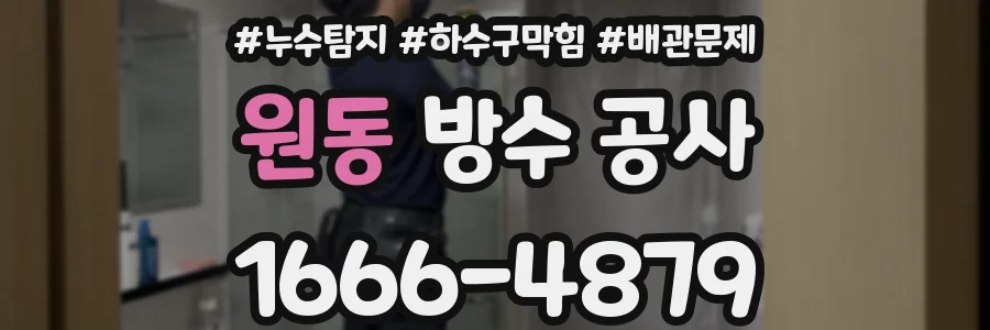 원동 방수 공사