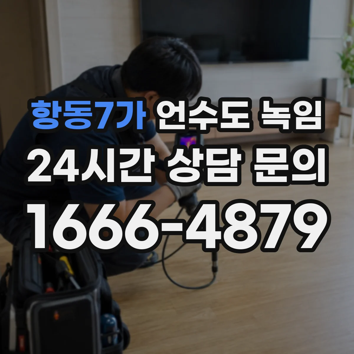 항동7가 언수도 녹임