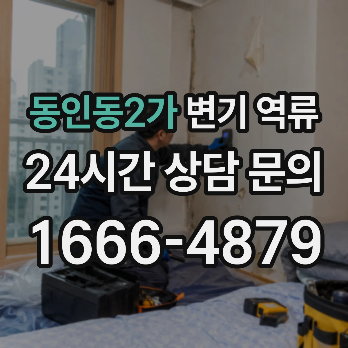 동인동2가 변기 역류