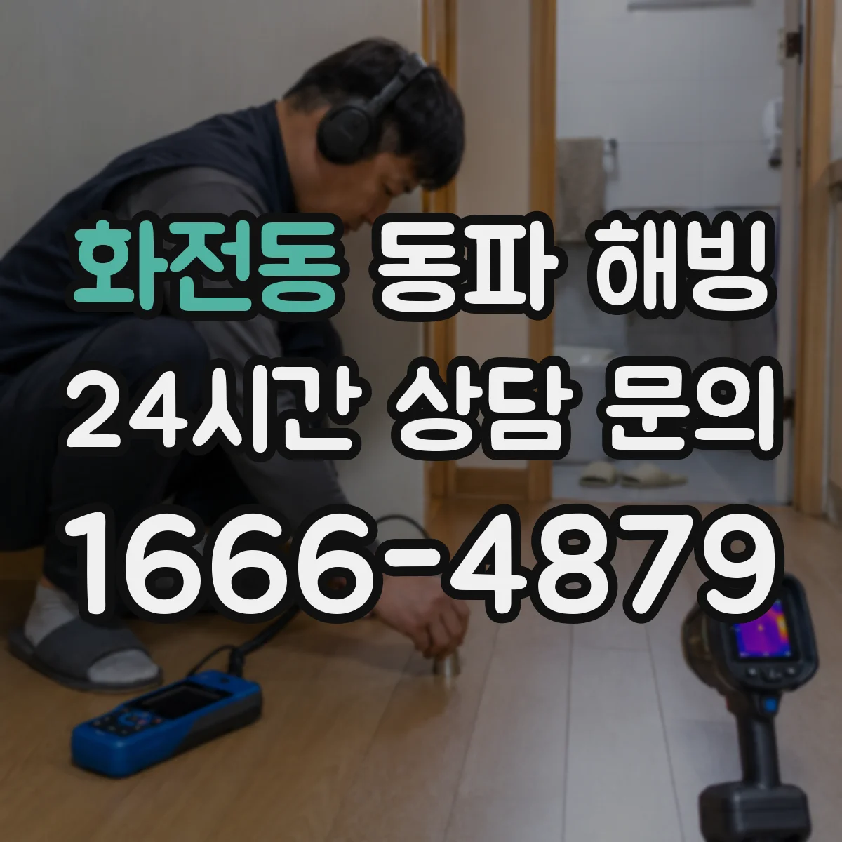 화전동 동파 해빙