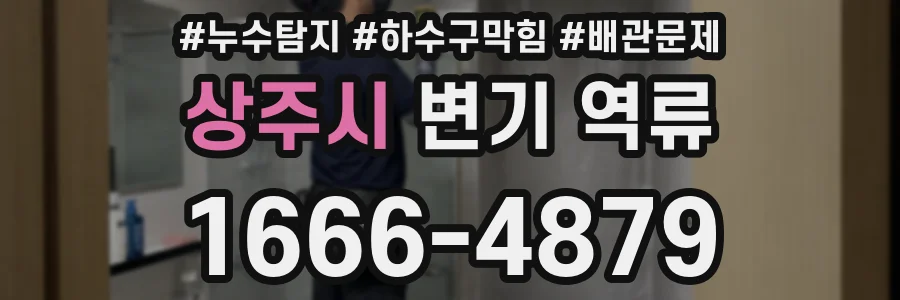 상주시 변기 역류