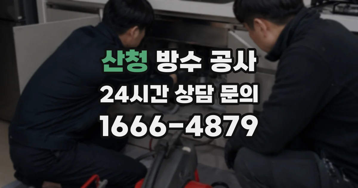 산청 방수 공사