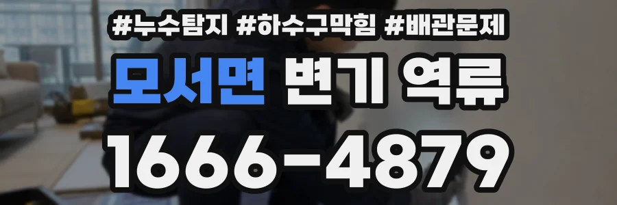 모서면 변기 역류