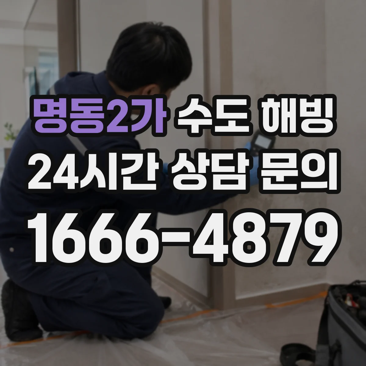 명동2가 수도 해빙