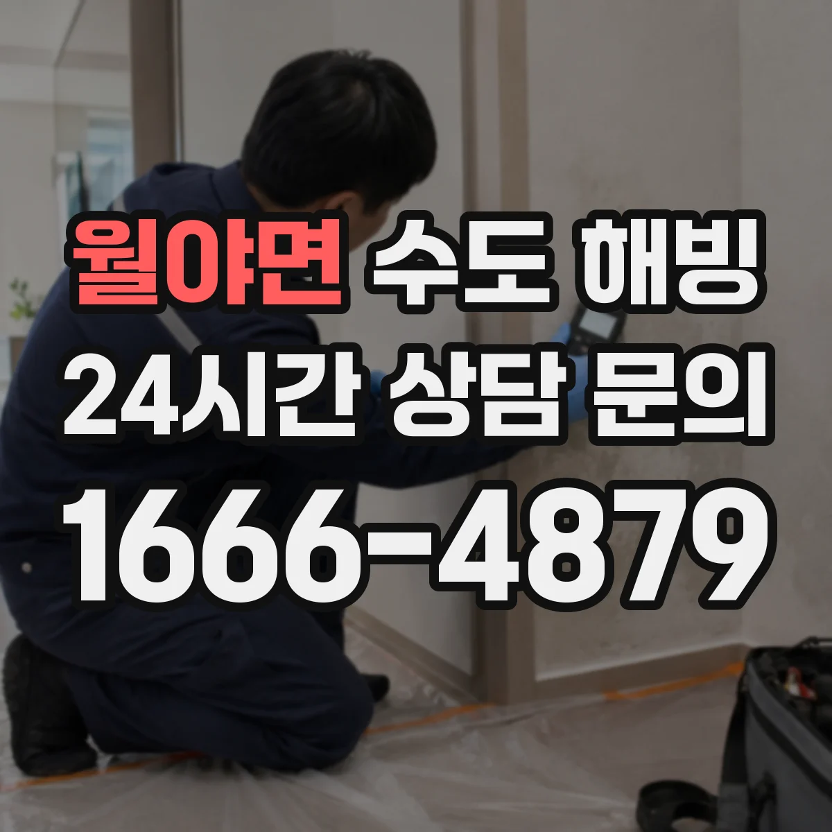 월야면 수도 해빙