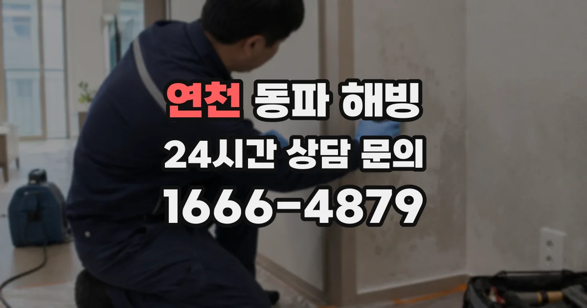 연천 동파 해빙
