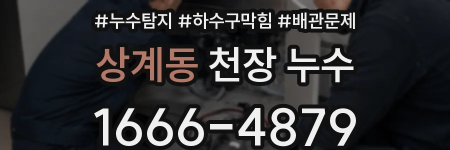 상계동 천장 누수