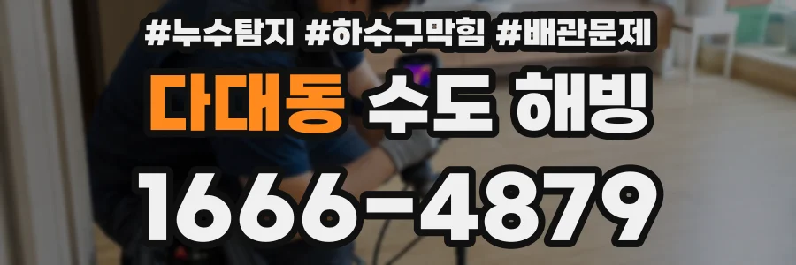 다대동 수도 해빙