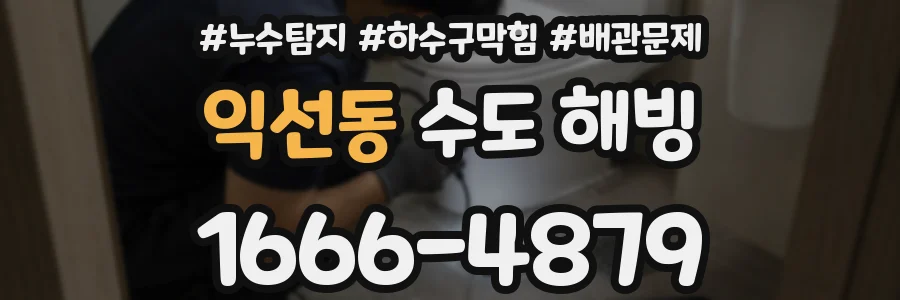 익선동 수도 해빙