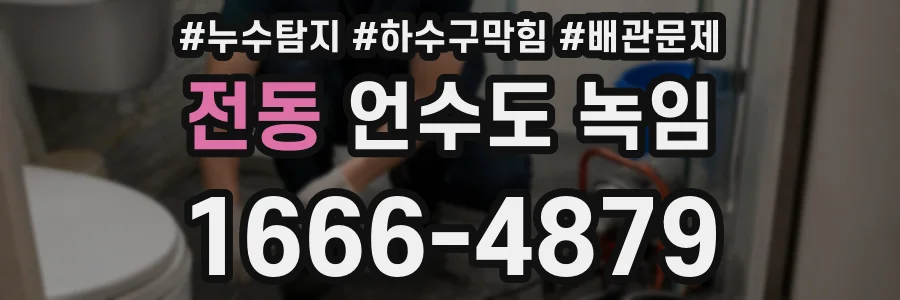 전동 언수도 녹임