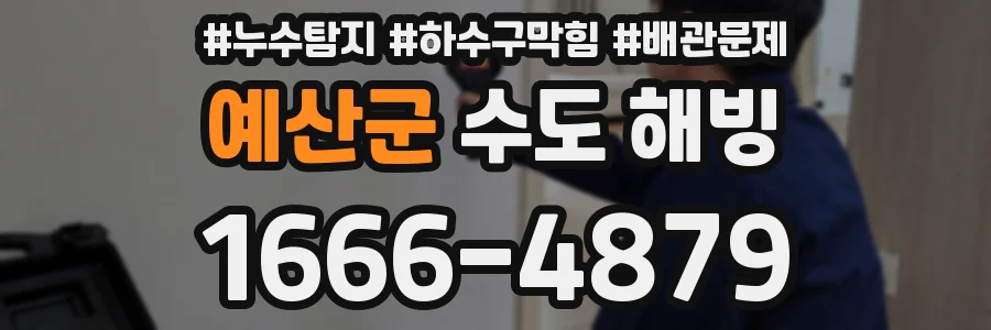 예산군 수도 해빙