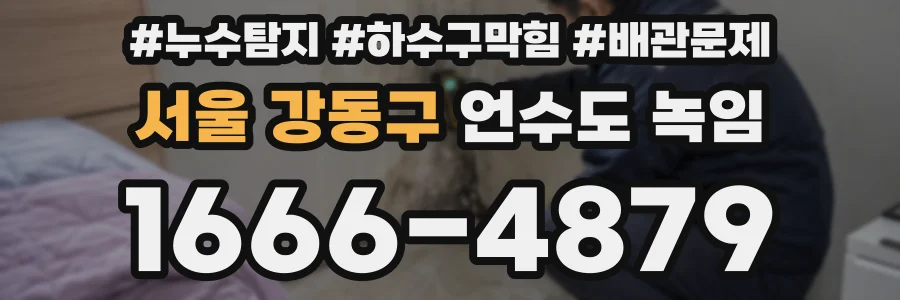 서울 강동구 언수도 녹임