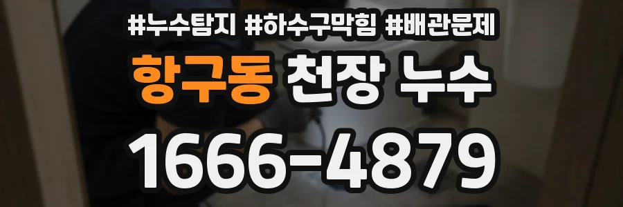 항구동 천장 누수