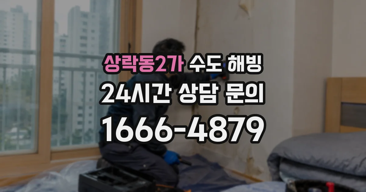 상락동2가 수도 해빙