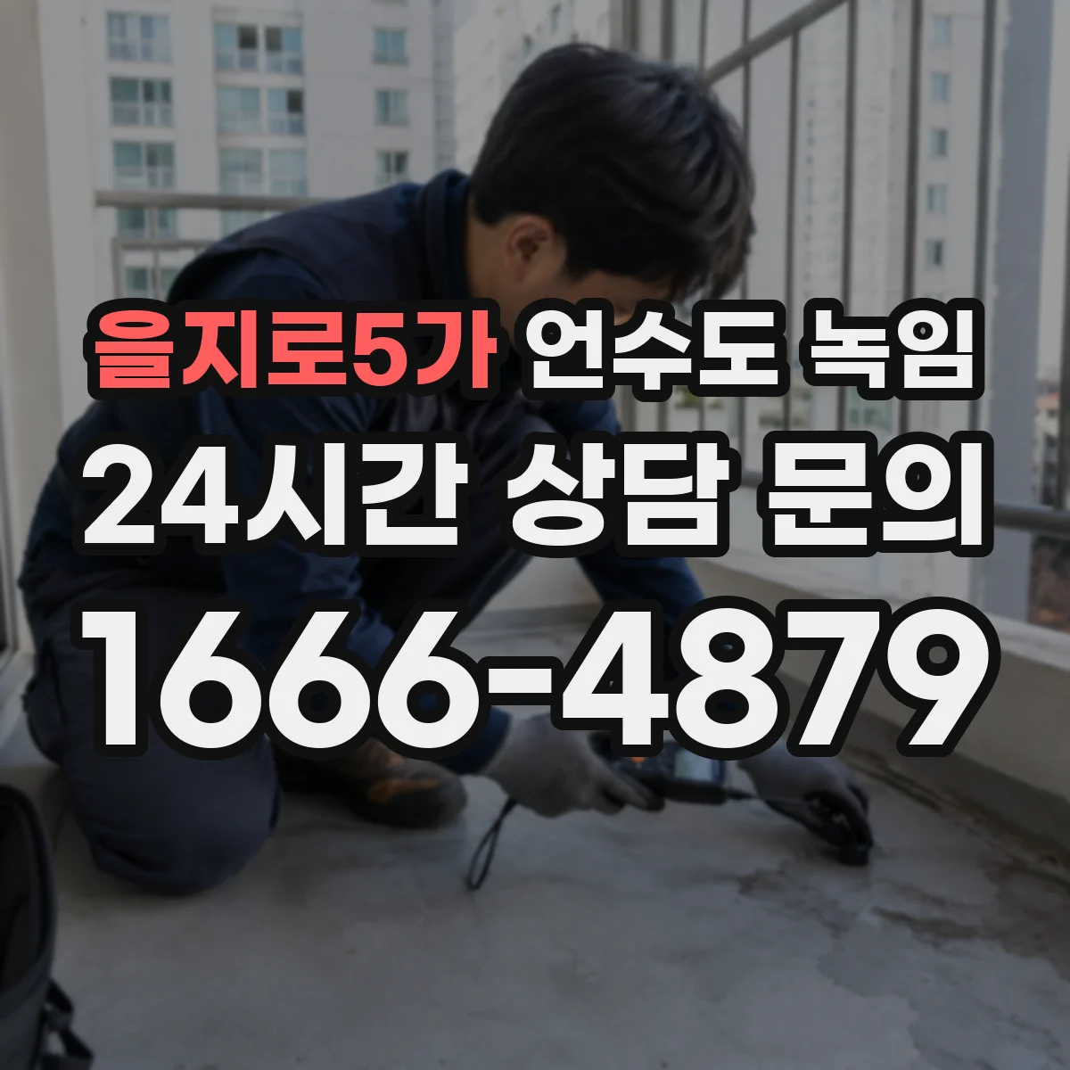 을지로5가 언수도 녹임