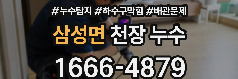삼성면 천장 누수