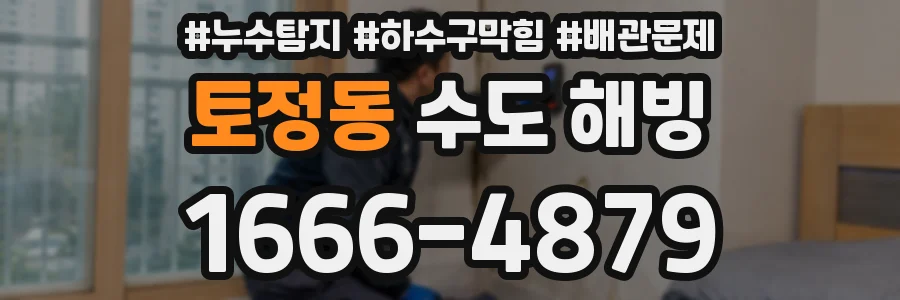 토정동 수도 해빙