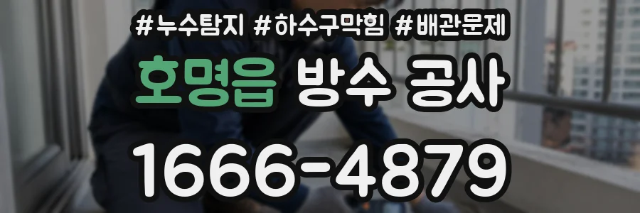 호명읍 방수 공사