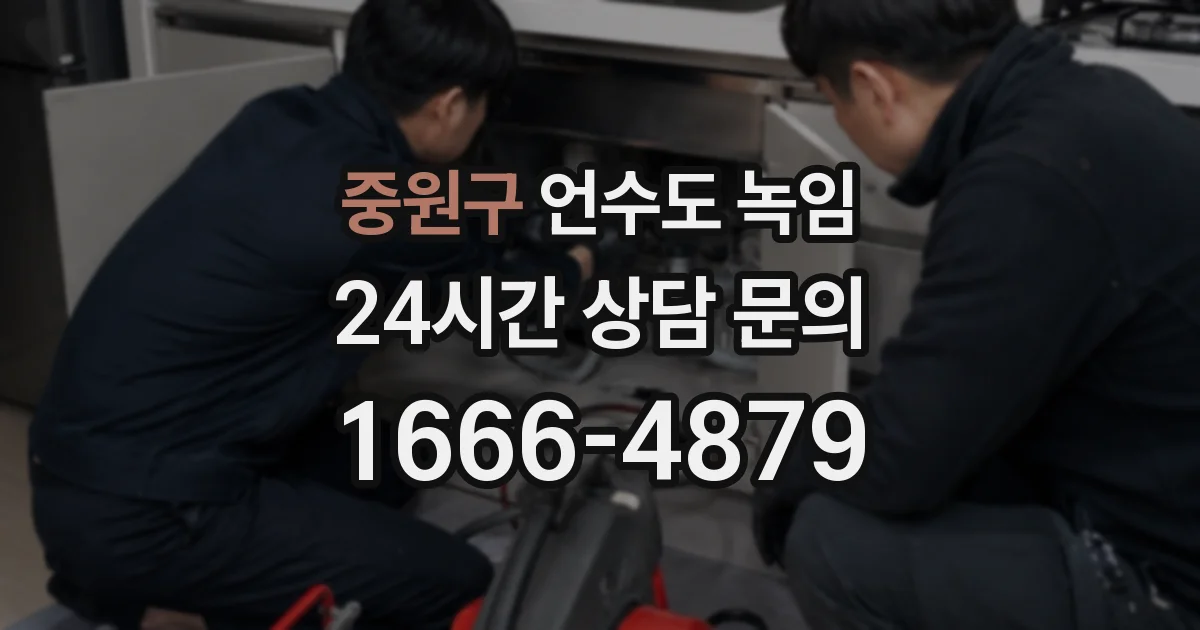 중원구 언수도 녹임