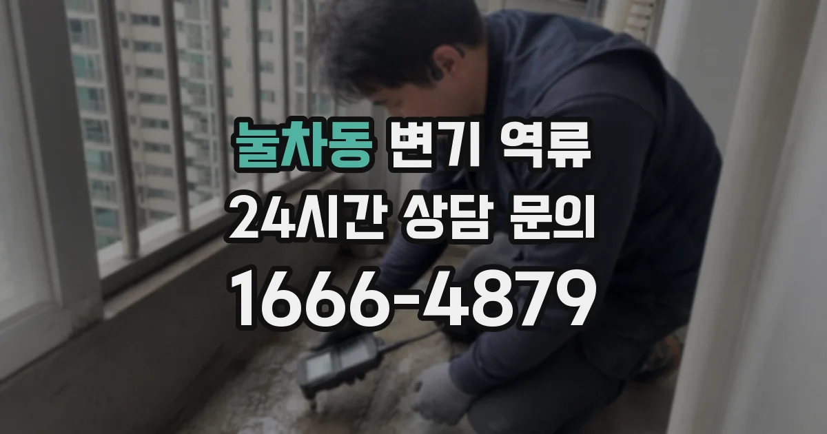 눌차동 변기 역류
