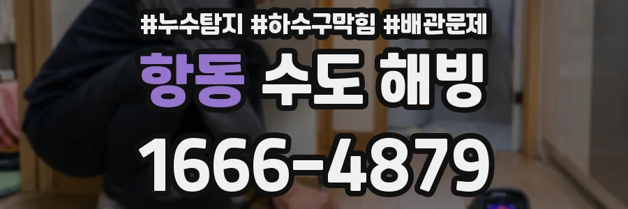 항동 수도 해빙