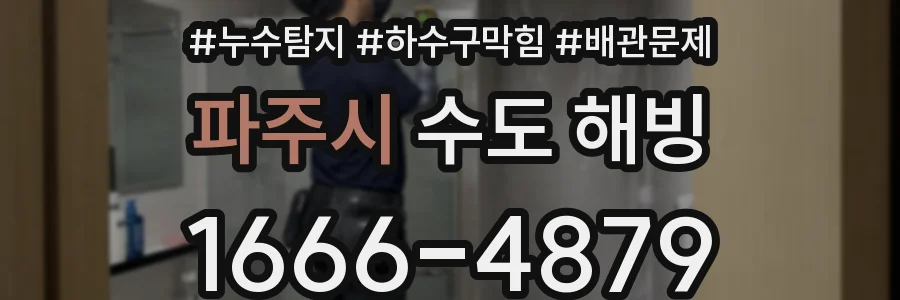 파주시 수도 해빙