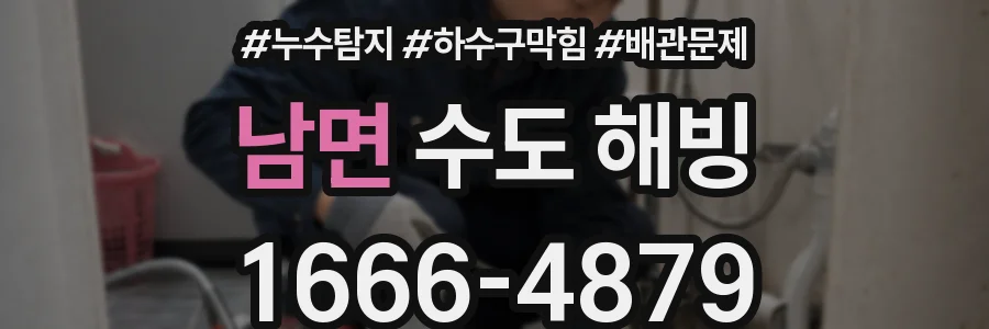남면 수도 해빙