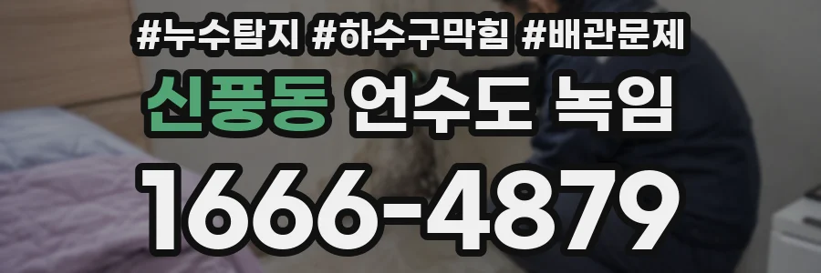 신풍동 언수도 녹임