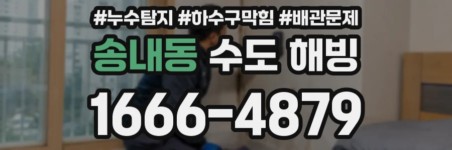 송내동 수도 해빙