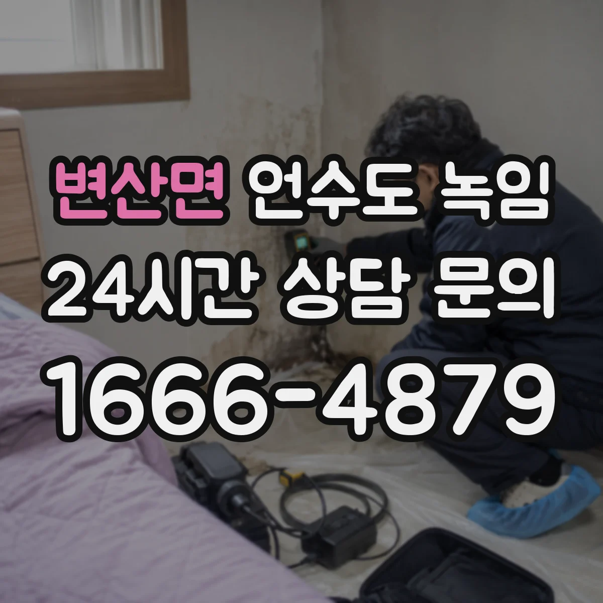 변산면 언수도 녹임