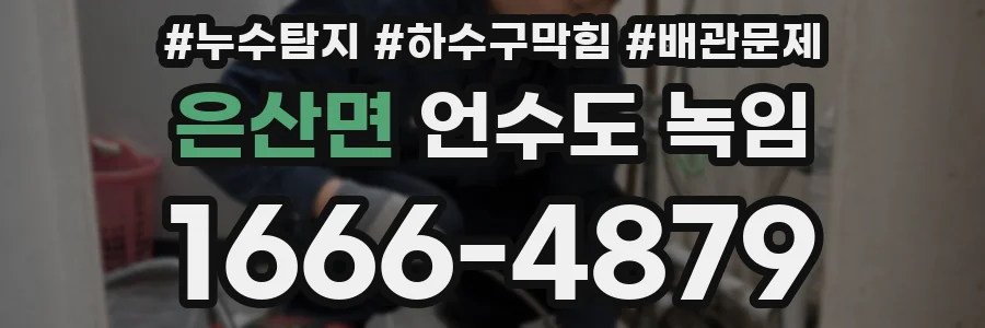은산면 언수도 녹임