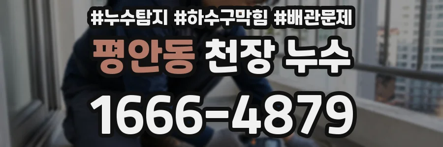 평안동 천장 누수